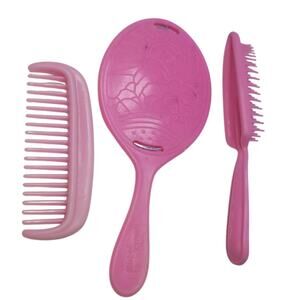 Vintage Doll Pink Comb Brush & Mirror Set     $5 if Combined